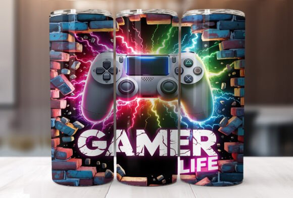 Colourful Gaming Controller Tumbler Wrap Review