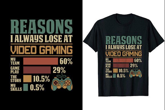 Reasons I Always Lose at Video Gaming Embroidery Design